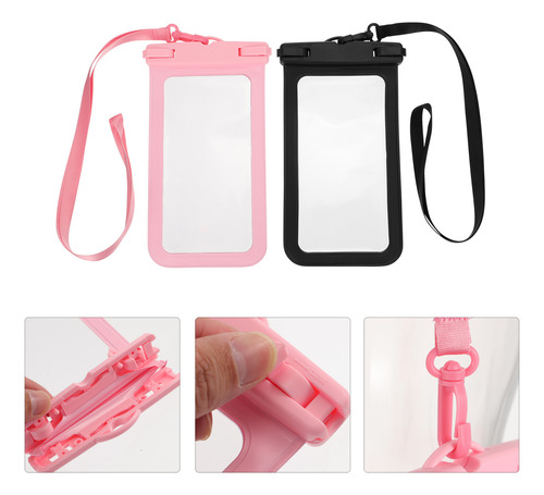 Funda Para Teléfono Móvil Impermeable, 2 Unidades