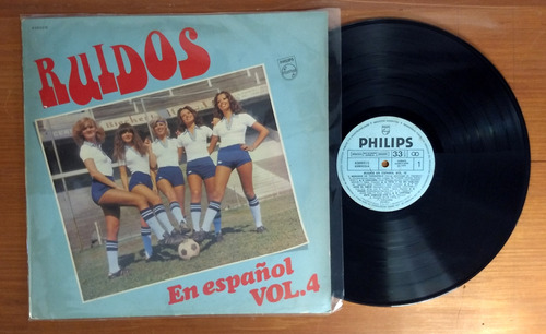 Ruidos En Español Vol 4 1978 Disco Lp Vinilo