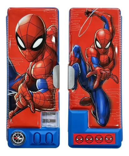 Cartuchera Spiderman Mecanica Cresko