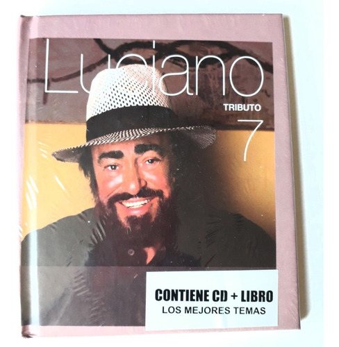  Cd + Libro   Luciano  Pavarotti    Éxitos     Nuevo 
