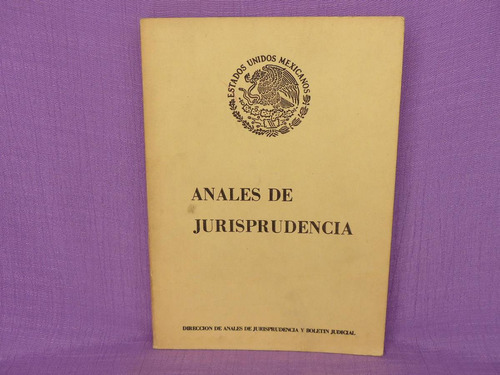 Anales De Jurisprudencia. Tomo 189, Año 50.