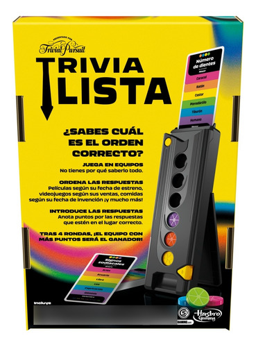 Hasbro Trivialista Juego De Mesa Español