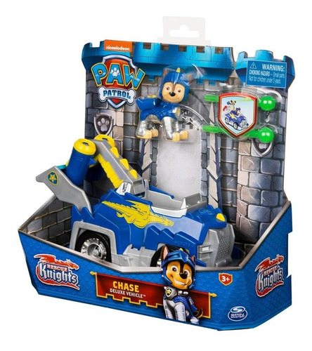 Paw Patrol Figura Chase Patrulla Rescue Knights Original