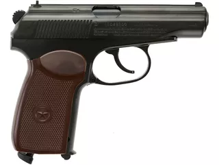 Pistola De Co2 Makarov 4.5 Mm Full Metal + 200 Bbs + 2 Co2