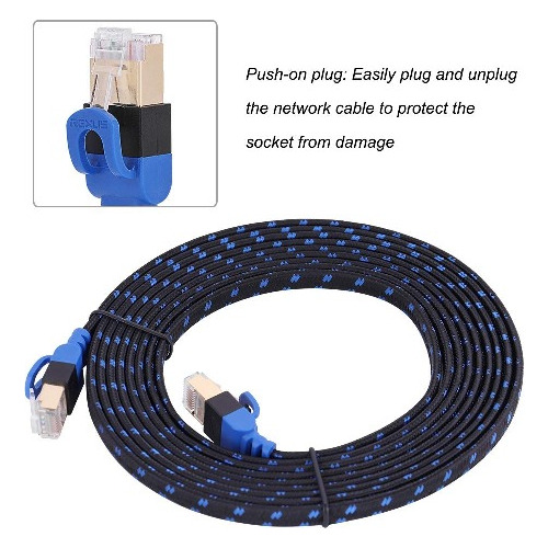 Cable De Red Cat-8 Ethernet, Internet, Ps5, Xbox, Pc 2metros