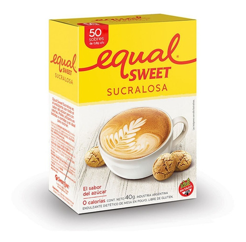 Equalsweet Sucralosa 50 Sobres