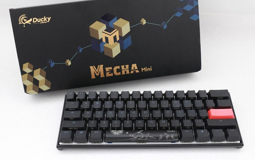 Teclado Mecánico Ducky Mecha Mini V2 Rgb 60% Double Shot Pbt