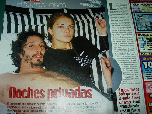 Clipping 2 Pgs Fito Paez Dolores Fonzi Noches Privadas