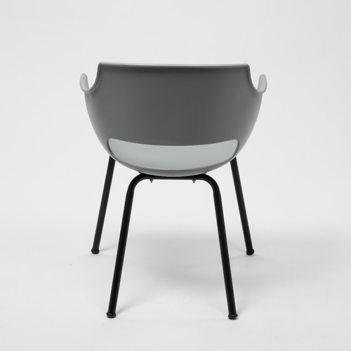 Imagen 6 de 6 de Silla De Comedor Frida Base Negra