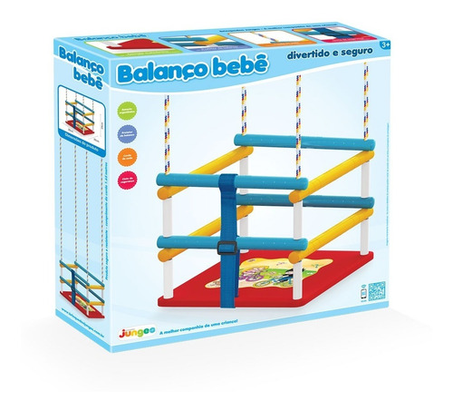 Balanço Infantil De Madeira Para Bebês 1a Infancia Junges