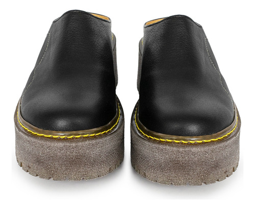 Zueco Cuero Mujer Chinela Sandalia Zapato Clasico Briganti