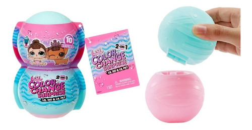 L.o.l. Surprise! 2en1 Color Change Lil Sis & Lil Pet 2pzs