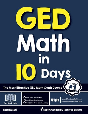 Libro Ged Math In 10 Days: The Most Effective Ged Math Cr...