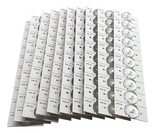 Lâmpadas Led Smd 100pcs 3v Beads Optical Lens Fliter Para 32