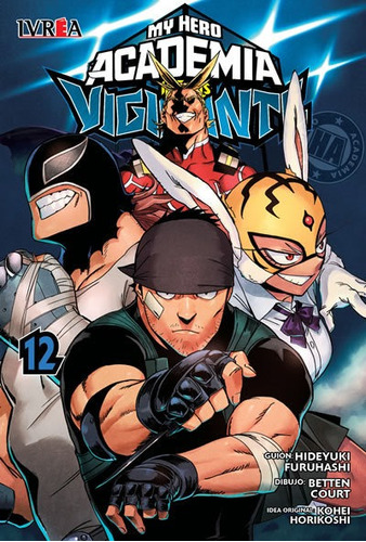 Manga Vigilante My Hero Academia Illegals Tomo #12 Ivrea Arg