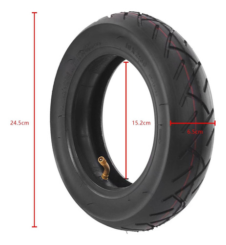 Yonjill 10 * 25 Neumático De Reemplazo De Scooter Eléctrico