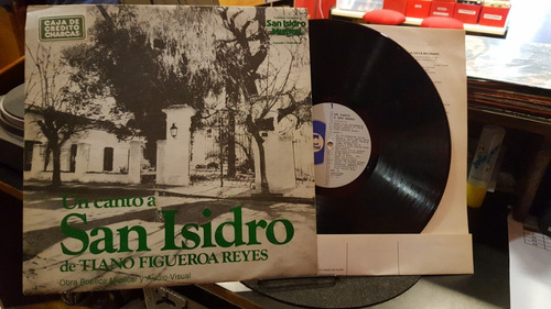 Tiano Figueroa Reyes Un Canto A San Isidro Lp Vinilo Nm