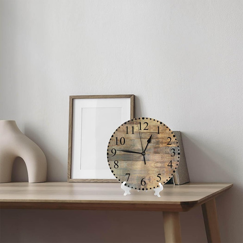 Reloj De Pared De Borde Geométrico De La Pared De La Pared D
