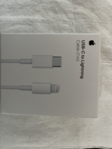 Cable De Carga De Un Metro Usb A Lightning Original Apple 