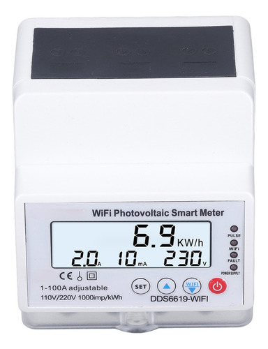 Medidor Inteligente Fotovoltaico Wifi 110v 220v 1100a Disyun