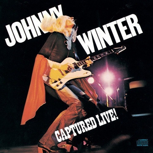 Johnny Winter capturou CD ao vivo Us Import