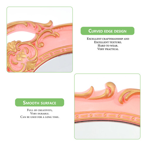 Espejos Decorativos Para Pared, Bandeja De Tocador Rosa