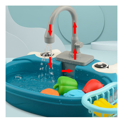 Kit Infantil Con Lavabo Y Accesorios - I Got Real Water