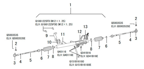Cremallera De Dirección Para Great Wall Haval-h3 2.4 4g64