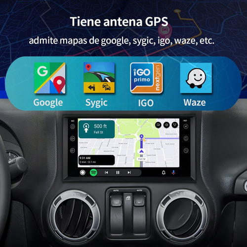 Carplay Estéreo De 2gb+ 32gb For Jeep Y Doge Y Chrysler Gps
