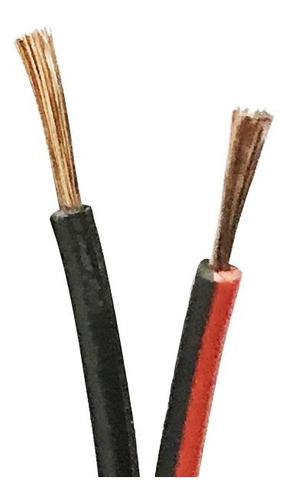 Imagen 2 de 4 de Cable De Parlante Bipolar Strong X 5 Metros Rojo Y Negro