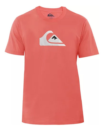 Camiseta Quiksilver Comp Logo Collors Azul 2.0 Masculino - V