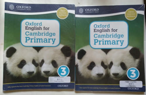 Oxford English For Cambridge Primary 3 Ejercicio Borrado C/u