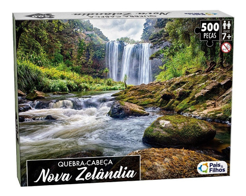 Puzzle Rompecabezas Nueva Zelanda 500 Piezas En Caja