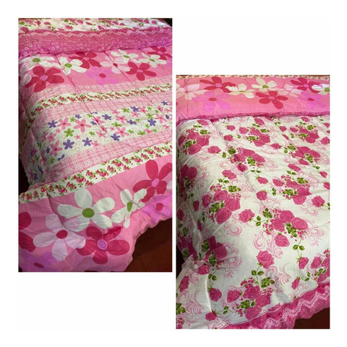 Pack De 5 Acolchados Mayorista 2 1 /2 Estampados Abrigado