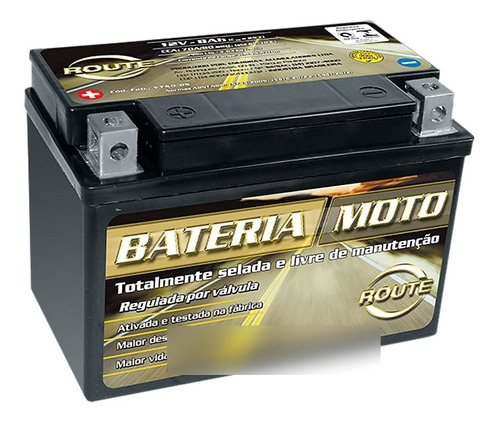 Bateria Route Ytx9-bs Beta Motard 200 Y Otros Phantom Motos