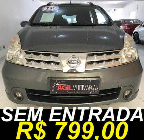 Nissan Livina 1.8 Sl Aut. Único Dono 2012 Cinza