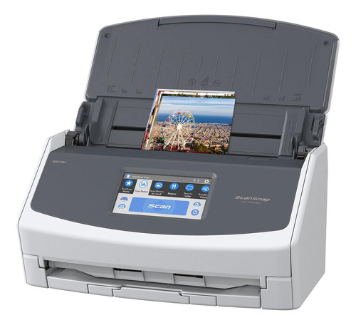 Scanner Scansnap Ix1600 Sem Fiousb Com Tela Sensivel Ao Toq