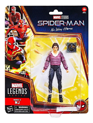 Marvel Legends Series No Way Home M J Spider Man Mary Jane (Usado)