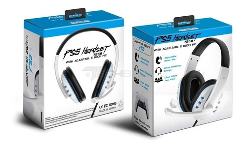Imagem 5 de 5 de Fone De Ouvido P3 Compatível Ps5 Ps4 Ps3 Xbox One Seriesx Pc
