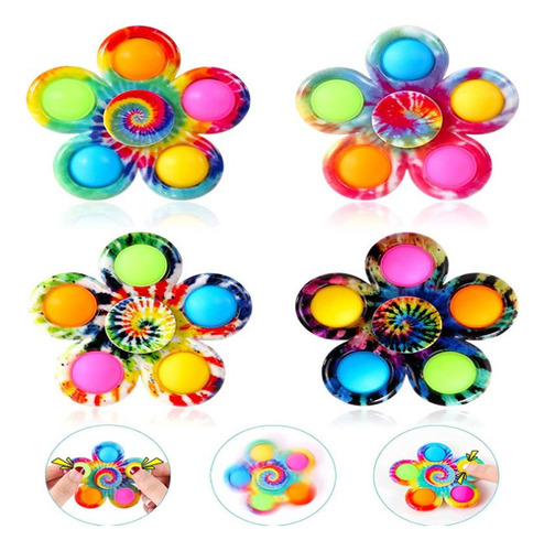 20 Piezas De Venta Completa - Pop It Hand Spinners Juguetes
