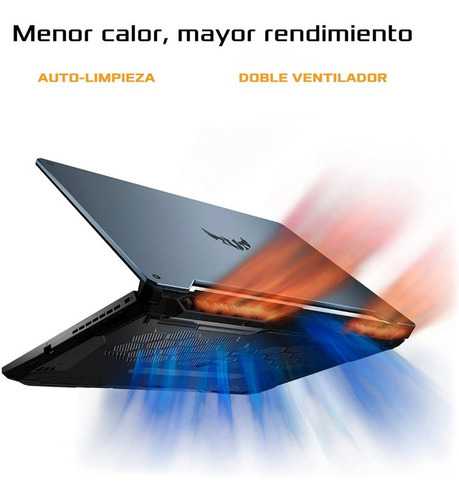 Asus Tuf Gaming F15 Full Hd I5 8gb 512gb Ssd Gtx 1650 Color Negro-gris