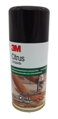 Limpiador Desengrasante Base Citrica 3m Aerosol 300ml 210grs