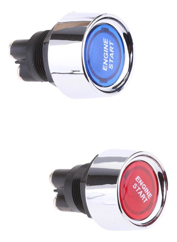 2pcs Interruptor De Encendido De Motor Con Led Iluminación