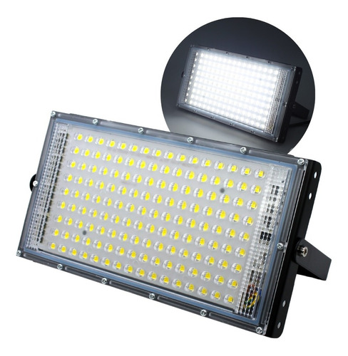 Super Reflector Led 150w Lupa Exterior Luz Blanca Alumbrado