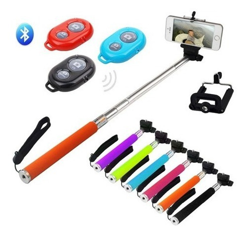 Selfie Stick Baston Con Control Remoto X-tech Xt-5535