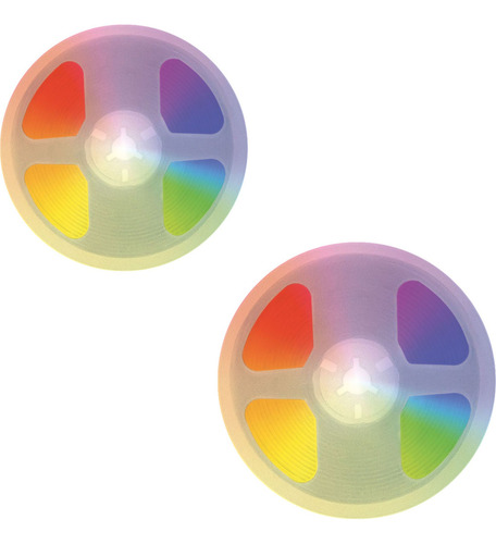Kit 2 Fita De Led Rgb 5 Metros Deluxe Uso Interno Sem Driver Tensão De Operação 12v 110v/220v