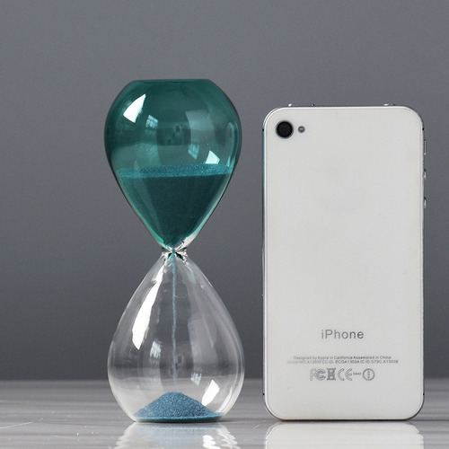 Adornos Creativos Con Temporizador De Cristal Con Forma De R