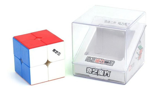 Cubo Rubik Qiyi Ms 2x2 Magnetico Speedcubing + Base Regalo
