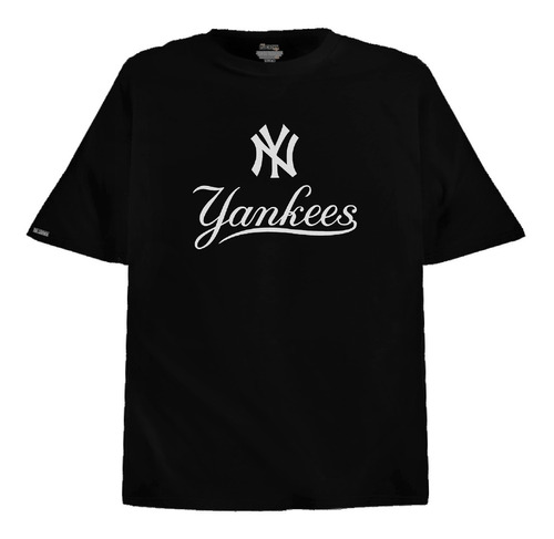 Camiseta Oversize New York Yankees Beisbol Hombre Ecz   