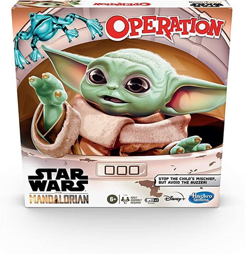 Hasbro Gaming Operation Game: Star Wars The Mandalorian Edi